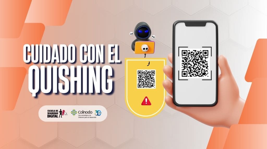 Gráfica alusiva a Conoce los riesgos al escanear un código QR desconocido