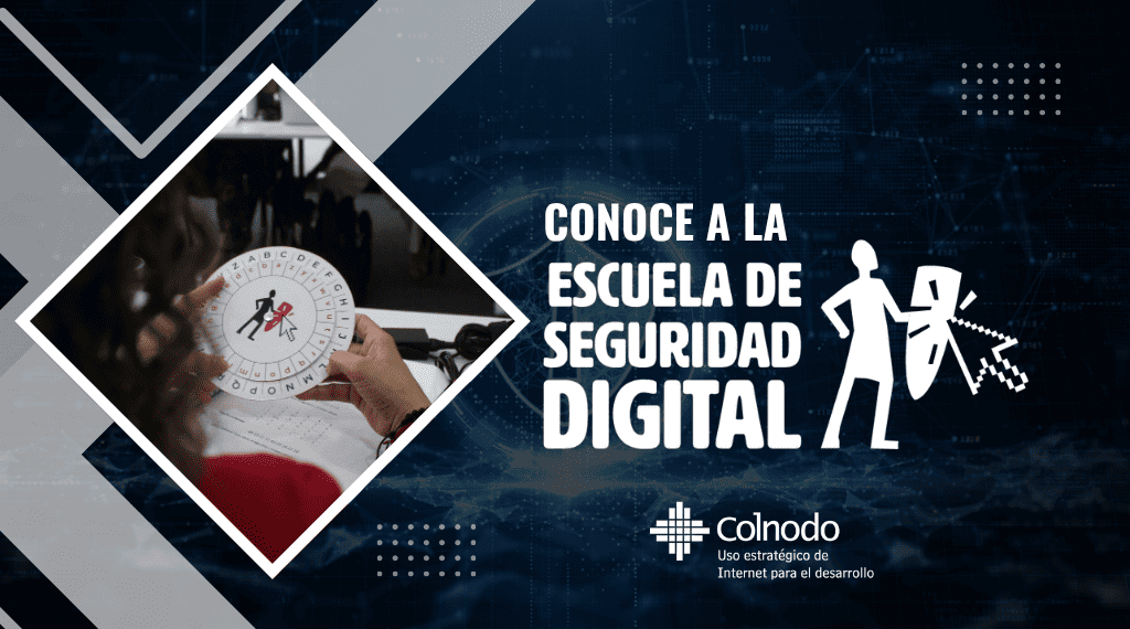 Gráfica alusiva a La Seguridad Digital como recurso para la defensa de los Derechos Humanos